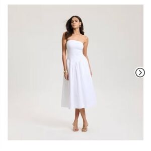 Elegant White Strapless Dress Target A New Day S